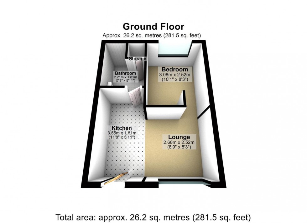 Floorplan for Clog Mill Gardens, Selby