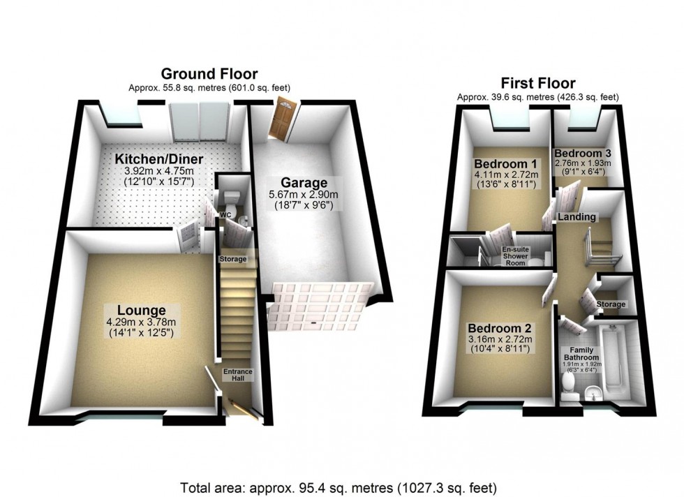 Floorplan for Station Road, Hambleton