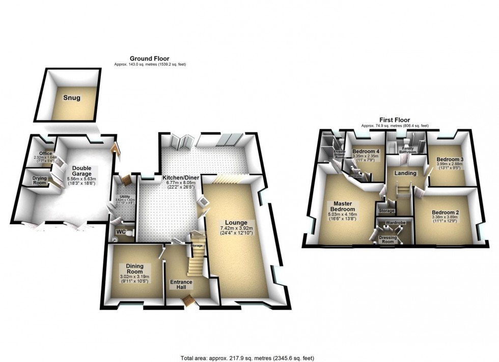 Floorplan for Waterside, Hemingbrough, Selby
