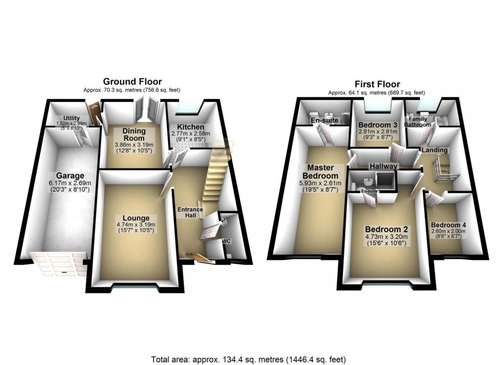 Floorplan for Station Road, Hensall