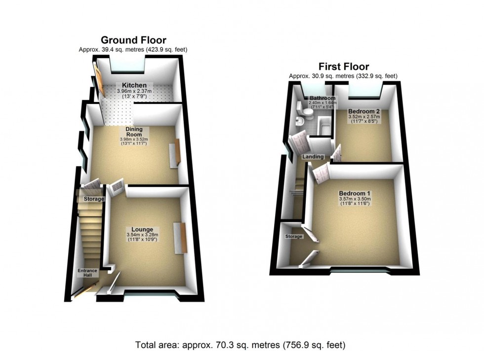 Floorplan for Bondgate, Selby