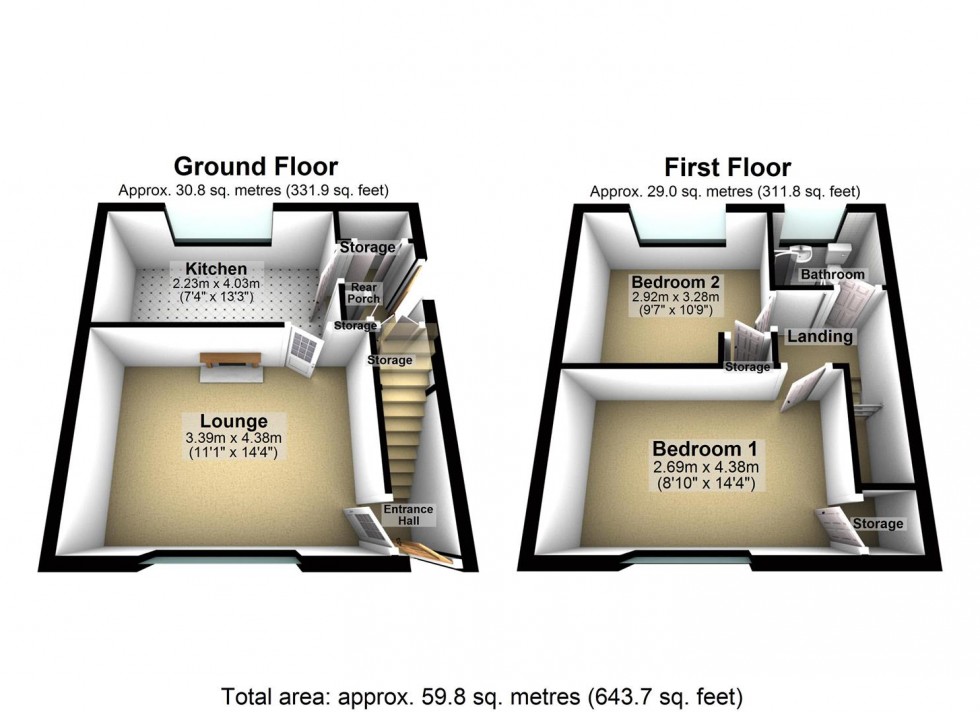 Floorplan for Swinefleet Road, Old Goole