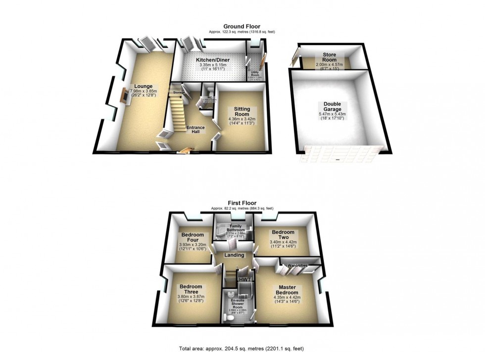 Floorplan for Orchard End, Hemingbrough