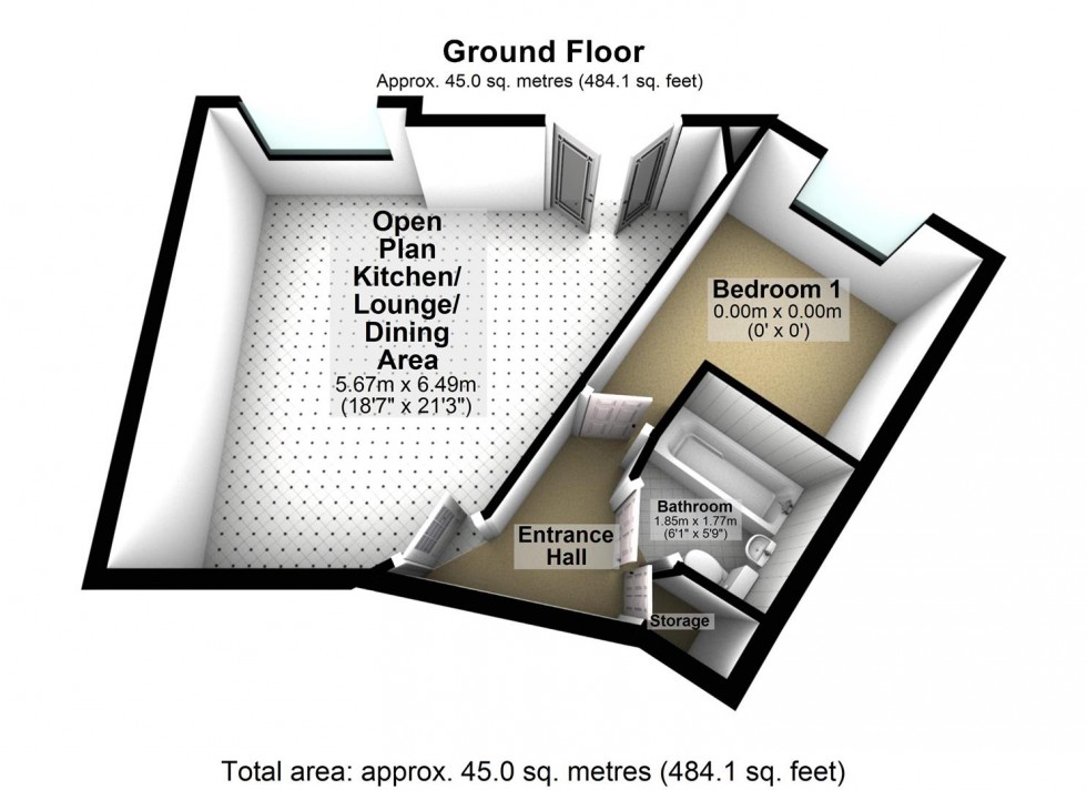 Floorplan for Larch Road, Selby