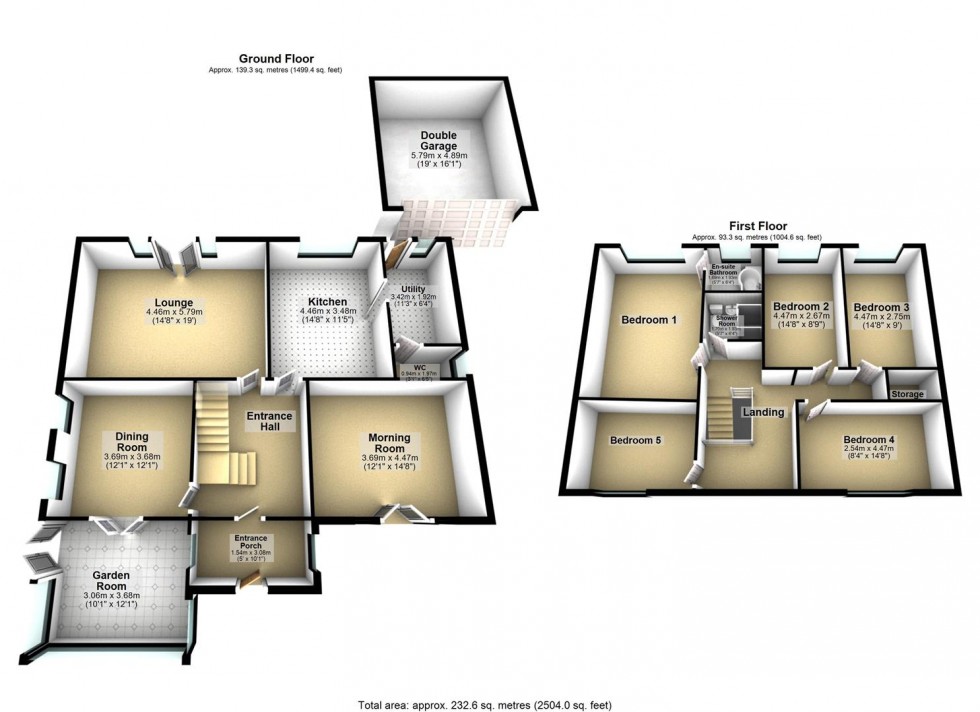 Floorplan for Highfield Court, Brayton, Selby