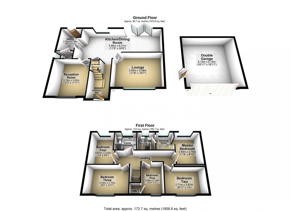 Floorplan for The Fossards, Osgodby