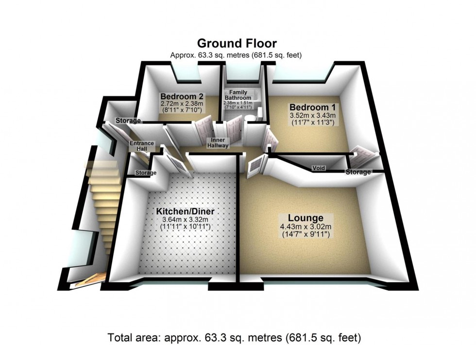 Floorplan for River View, Barlby