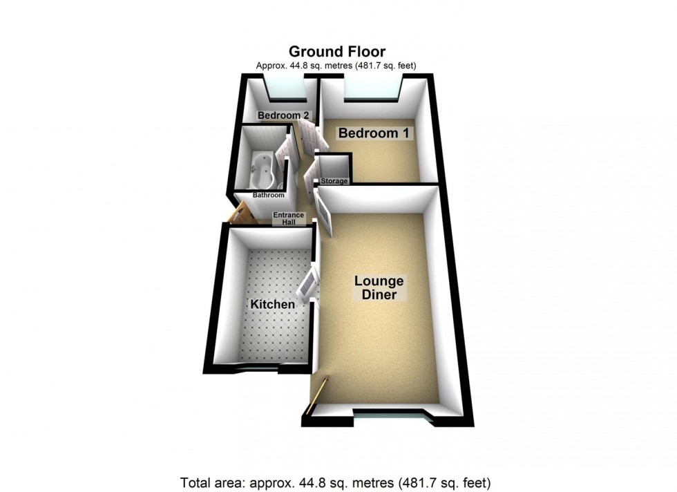 Floorplan for Alexandra Court, Bridlington