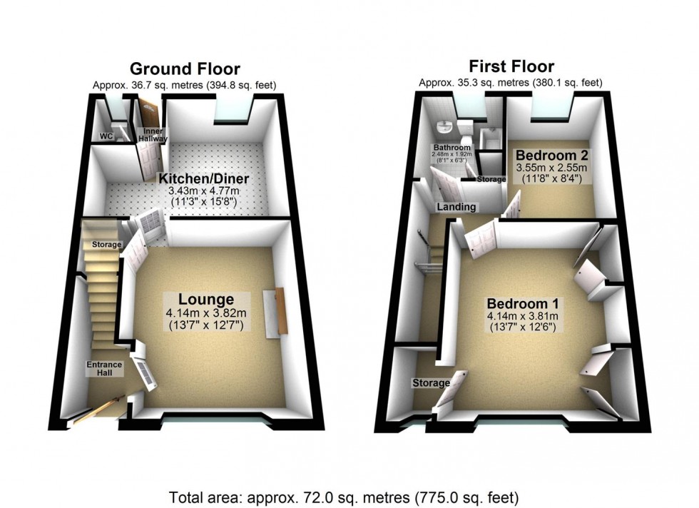 Floorplan for Recreation Road, Selby