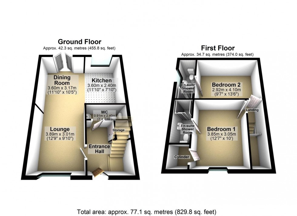 Floorplan for White Street, Selby
