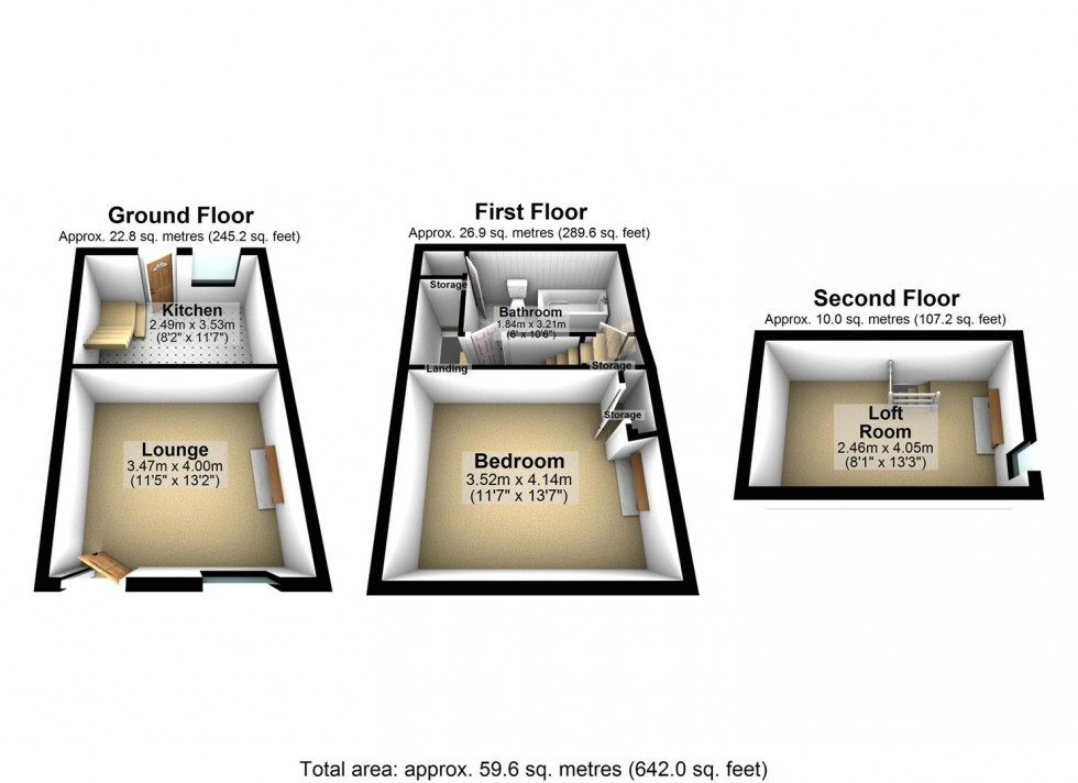 Floorplan for Park Row, Selby