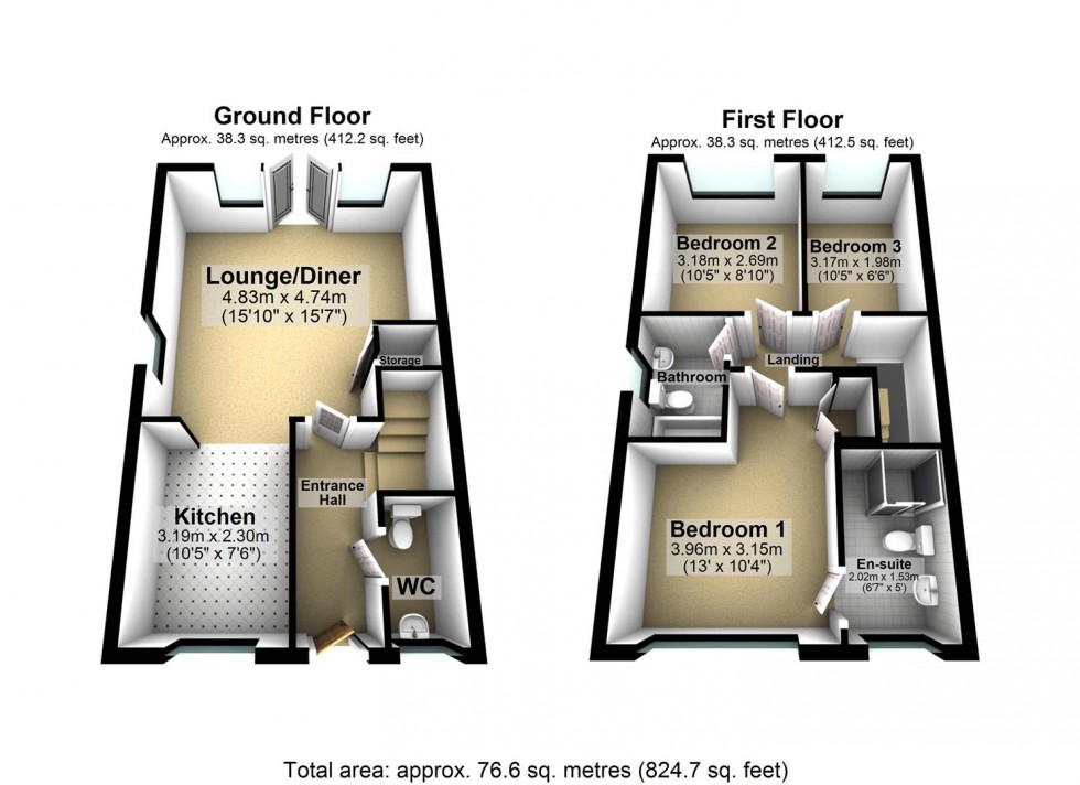 Floorplan for Elston Avenue, Selby