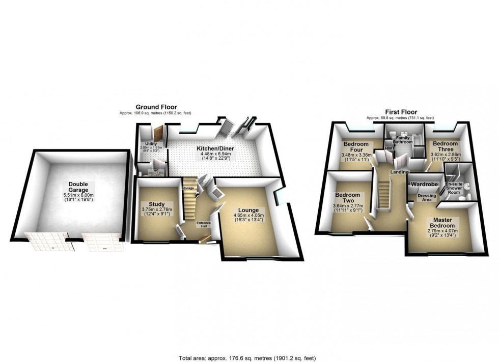 Floorplan for Camilla Close, Carlton