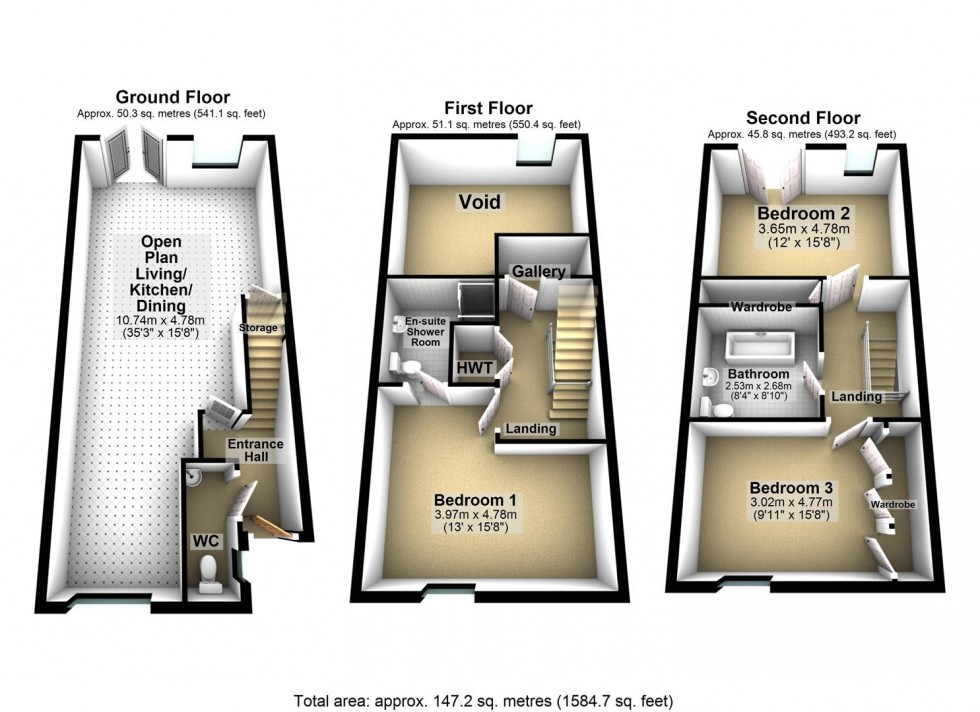 Floorplan for Cliffe Common