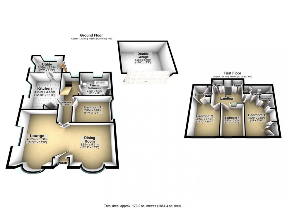 Floorplan for High Street, Barmby-On-The-Marsh
