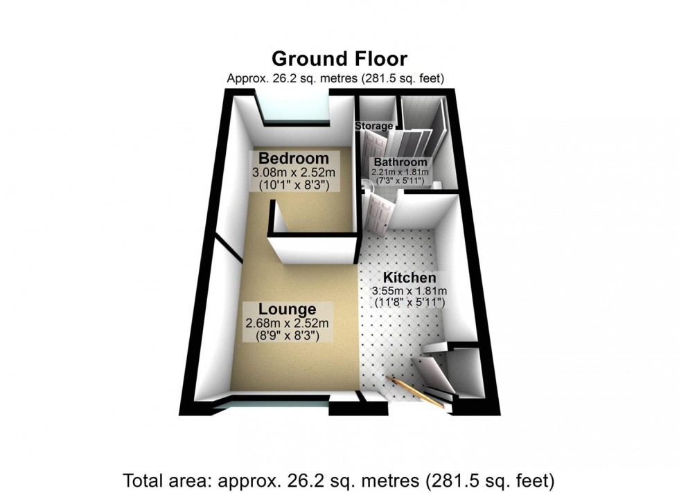 Floorplan for Clog Mill Gardens, Selby