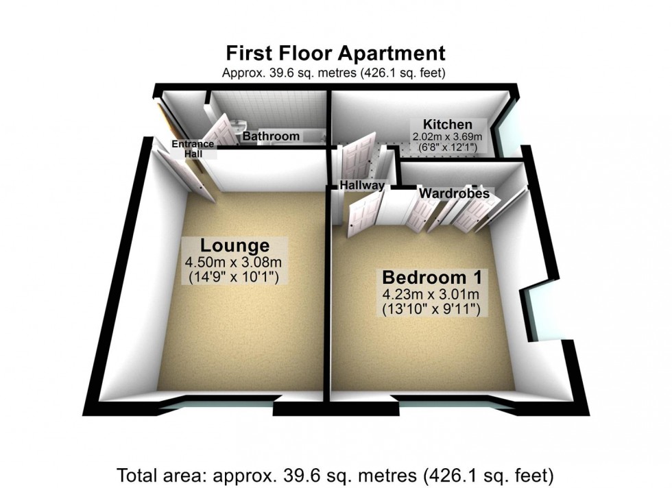 Floorplan for Portholme Road, Selby