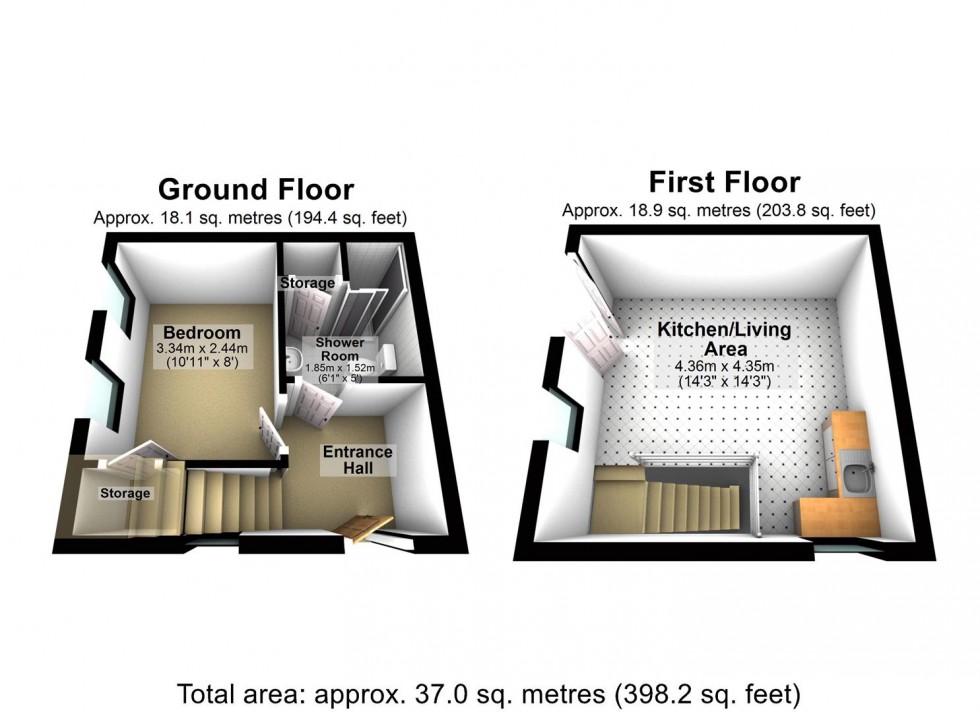 Floorplan for Clog Mill Gardens, Selby