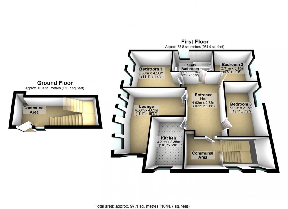 Floorplan for Micklegate, Selby