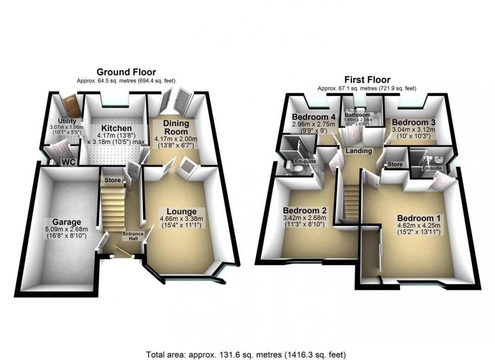 Floorplan for Holme View, Selby