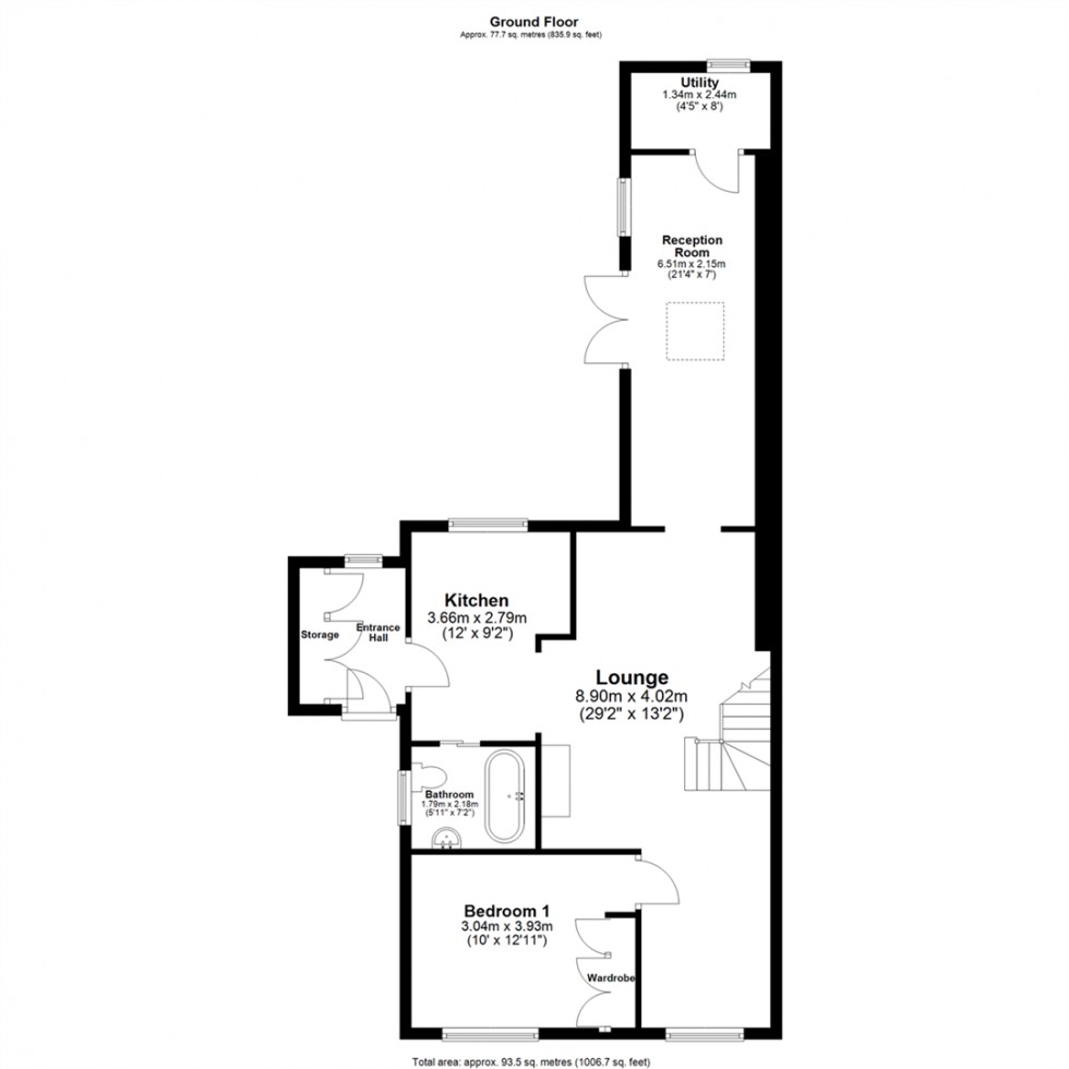 Floorplan for Sand Lane, Osgodby, Selby