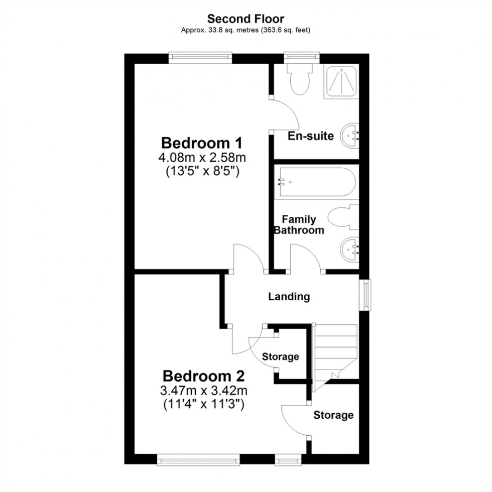 Floorplan for Abbots Mews, Selby