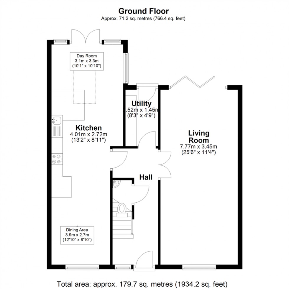 Floorplan for Foresters Court, Snaith