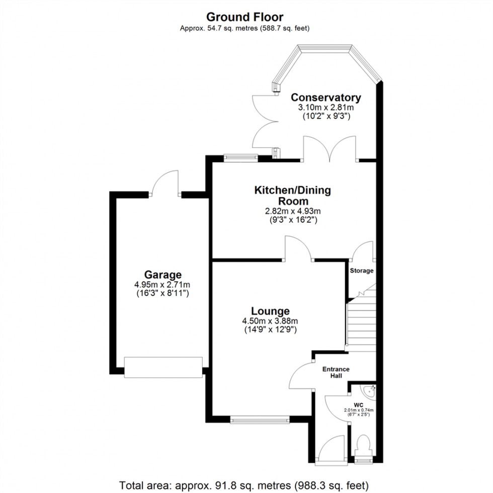 Floorplan for Baffam Court, Brayton