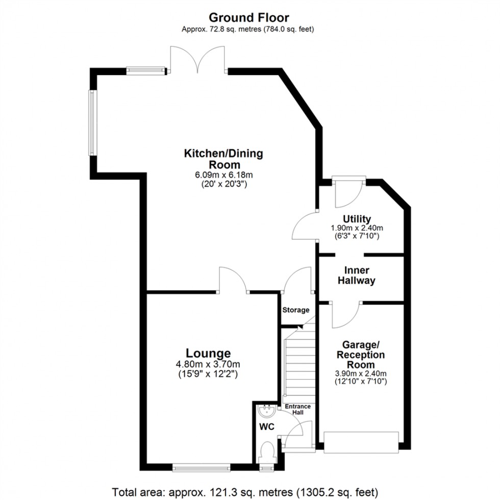 Floorplan for The Green, North Duffield, Selby