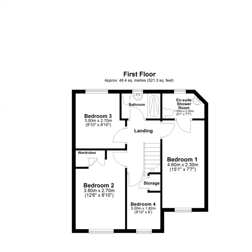 Floorplan for The Green, North Duffield, Selby