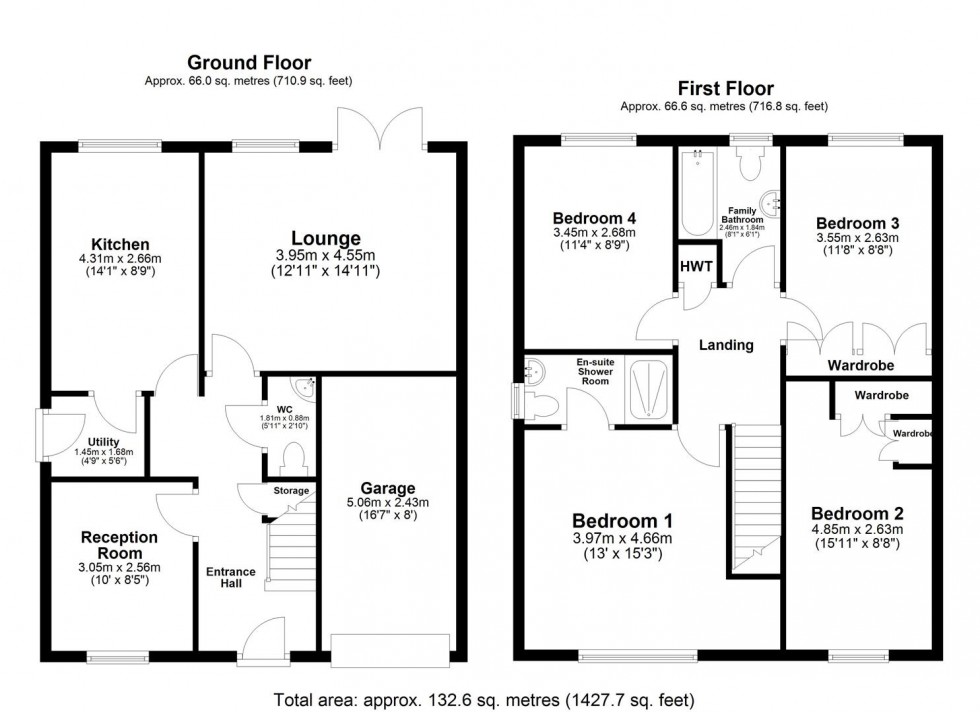 Floorplan for Ferry Close Hemingbrough