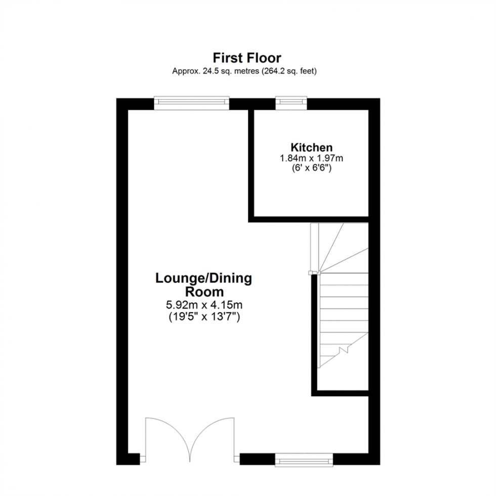 Floorplan for Clog Mill Gardens, Selby