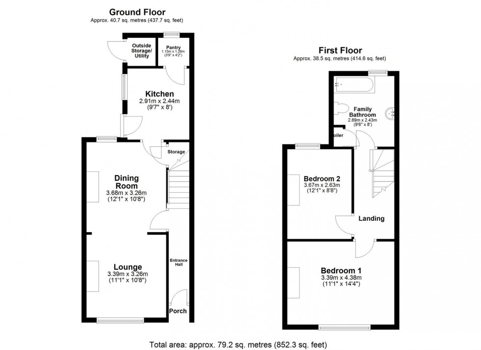 Floorplan for Londesborough Street, Selby