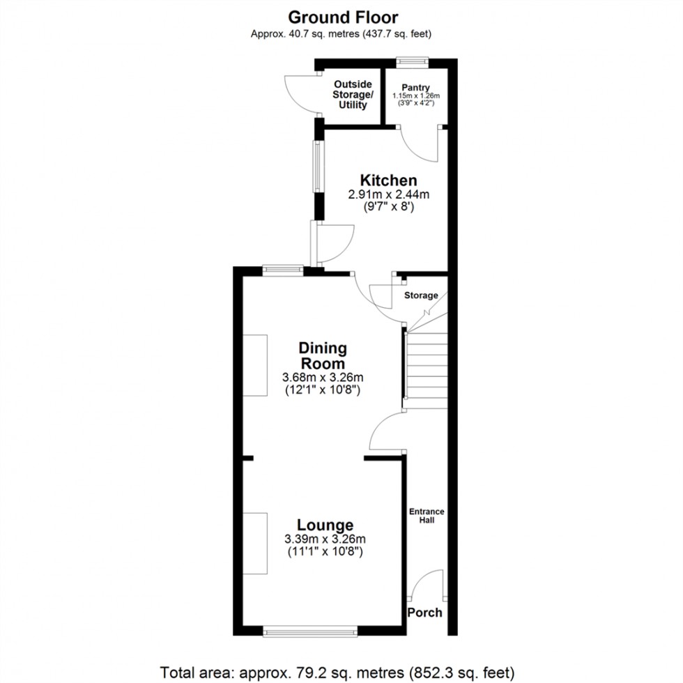 Floorplan for Londesborough Street, Selby