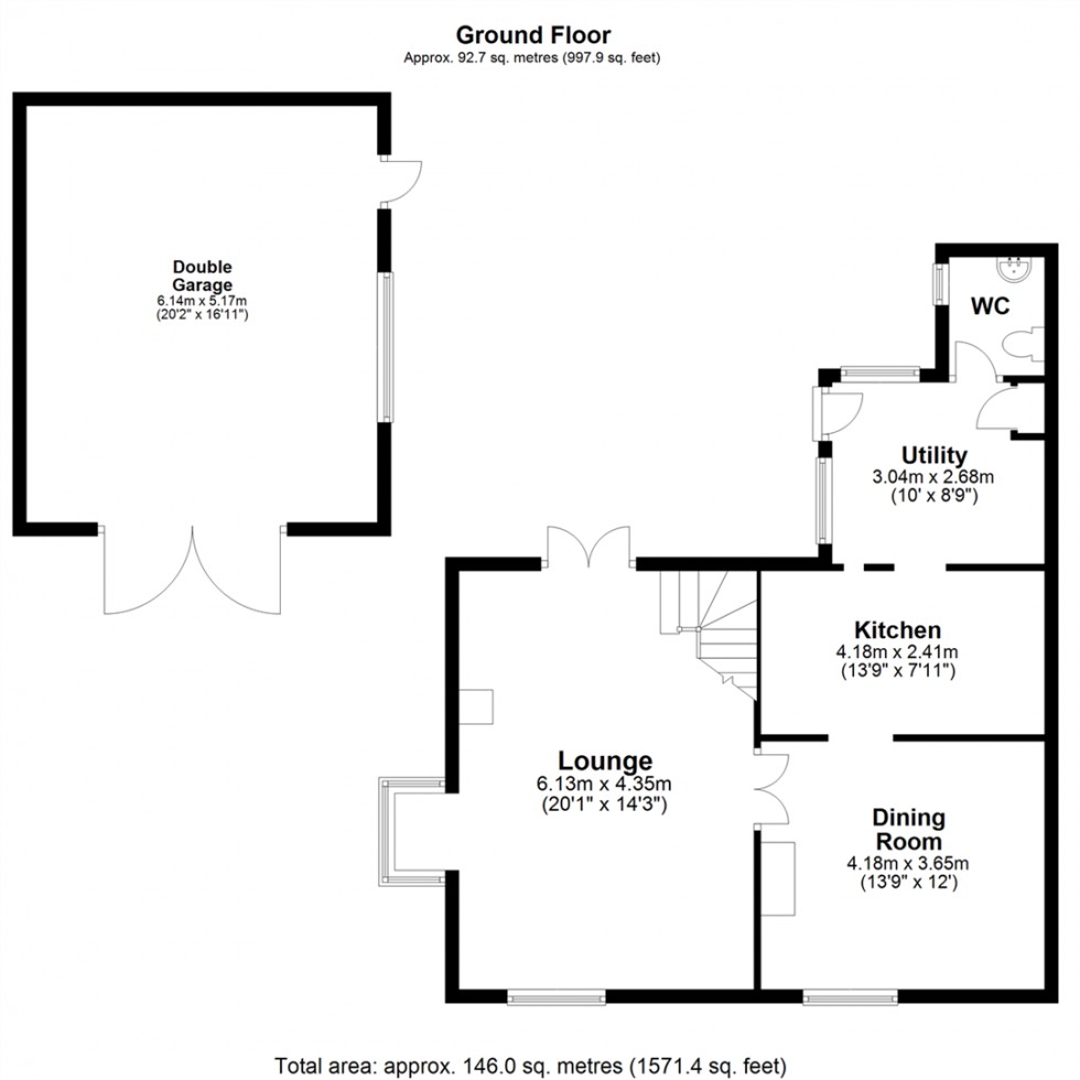 Floorplan for Breighton Road, Bubwith, Selby