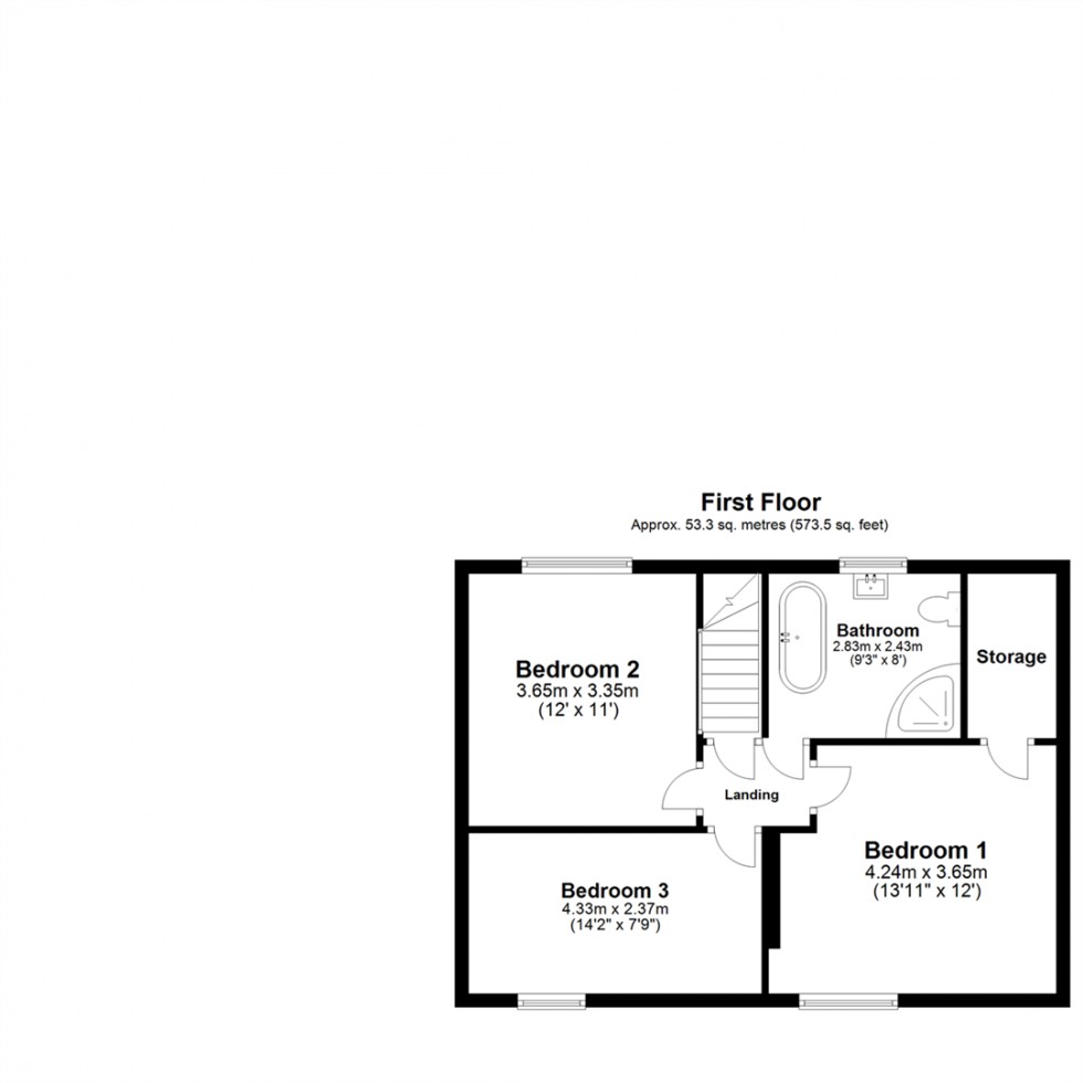 Floorplan for Breighton Road, Bubwith, Selby