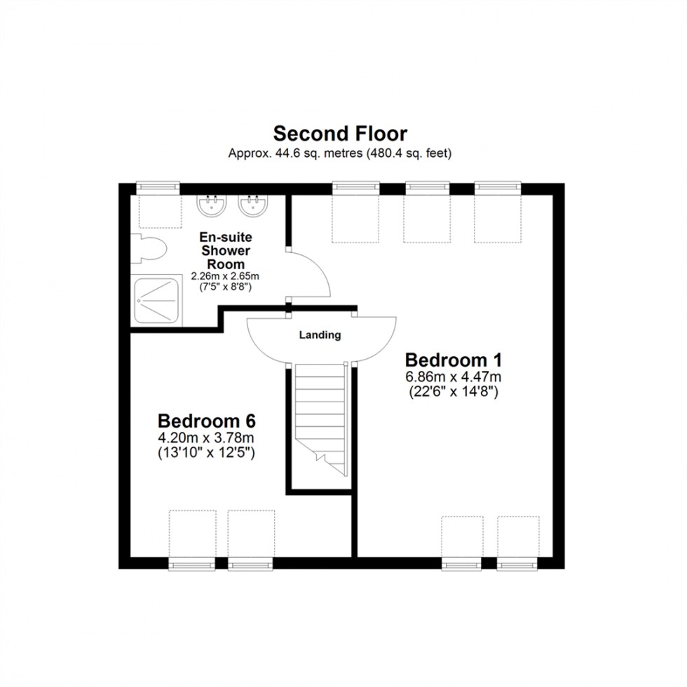 Floorplan for The Laurels, Barlby, Selby