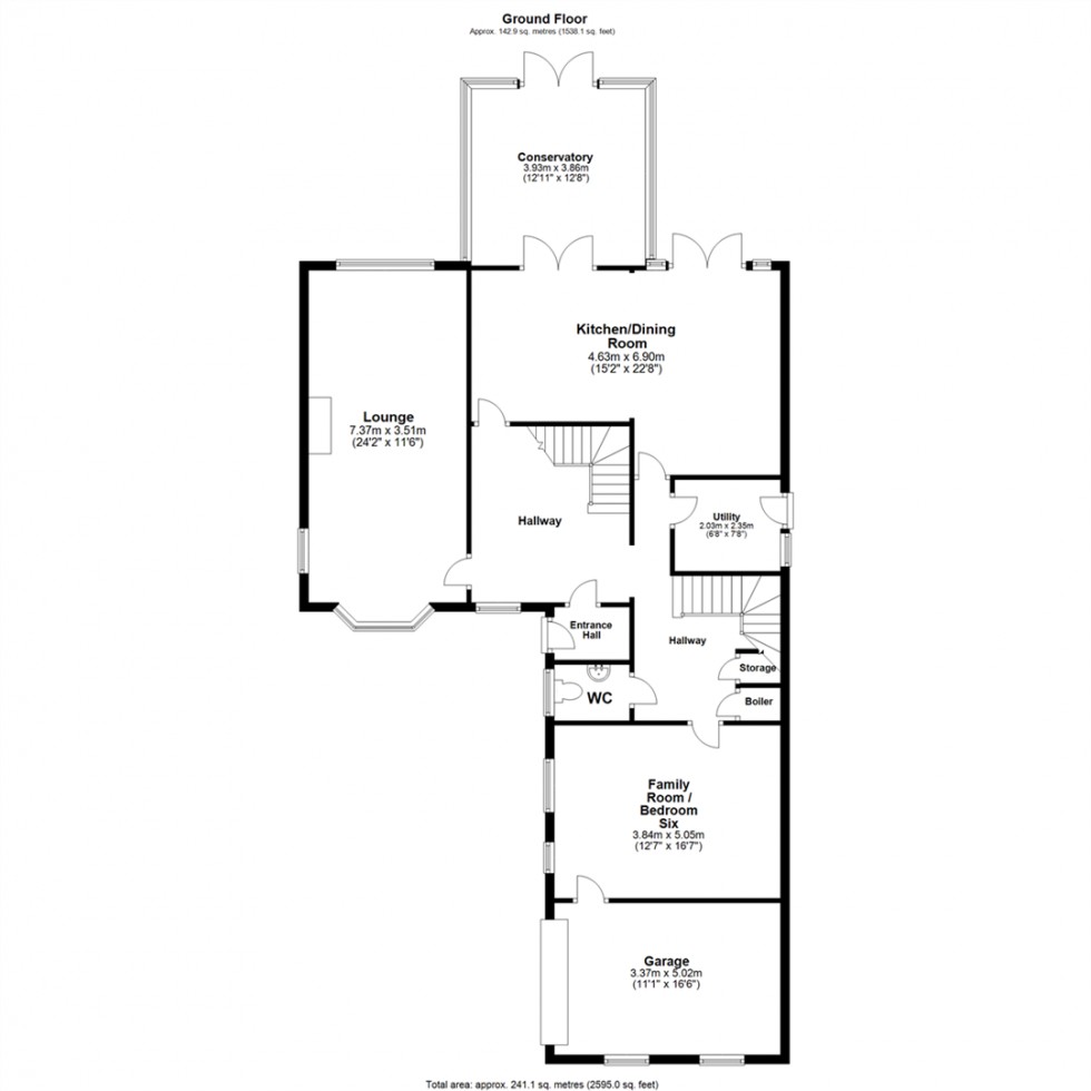 Floorplan for Breighton Road, Bubwith, Selby