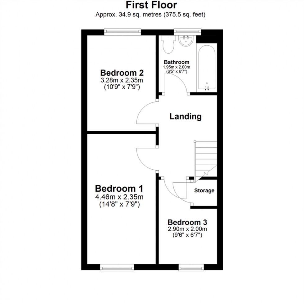 Floorplan for Howden Road, Barlby, Selby