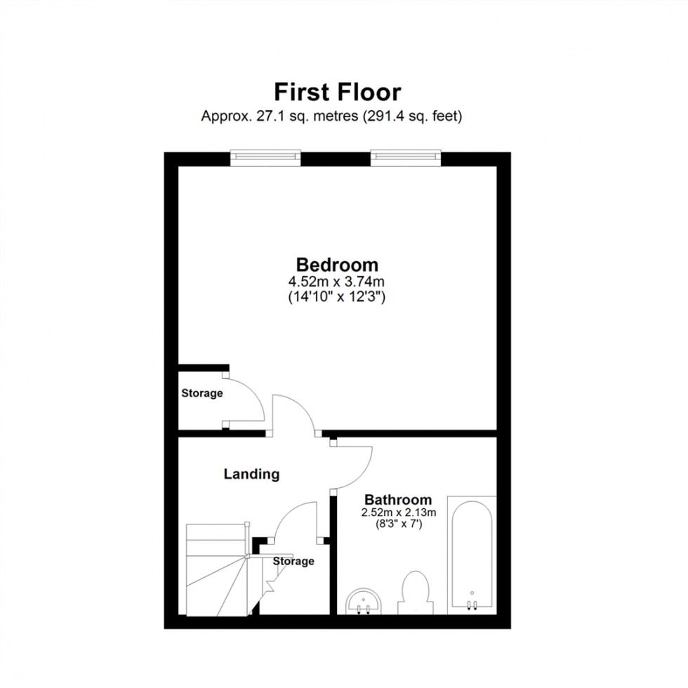 Floorplan for Coupland Road, Selby