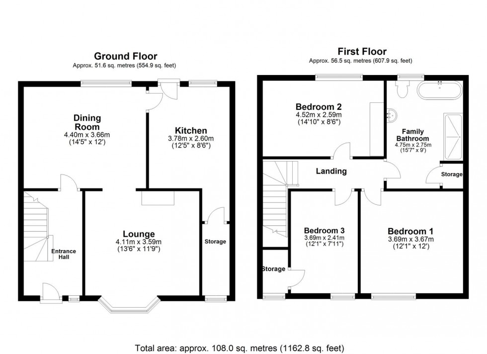 Floorplan for Barlby Road, Selby
