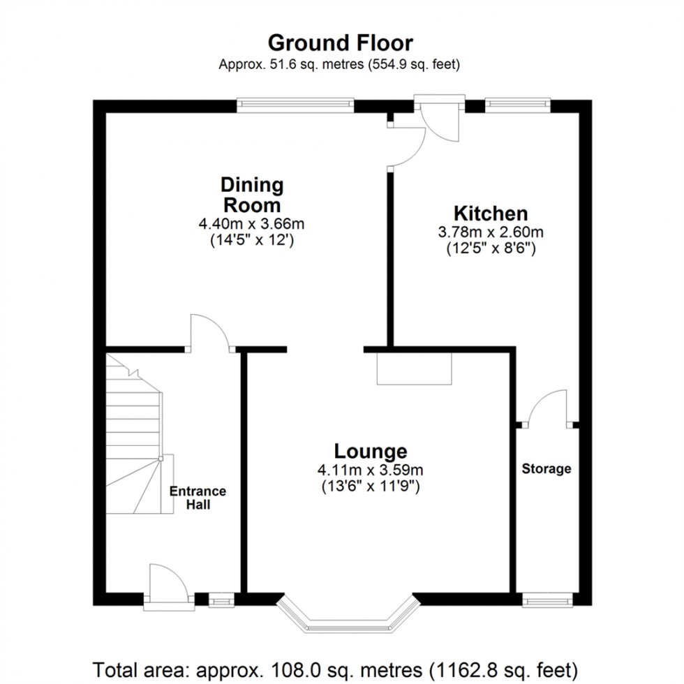Floorplan for Barlby Road, Selby