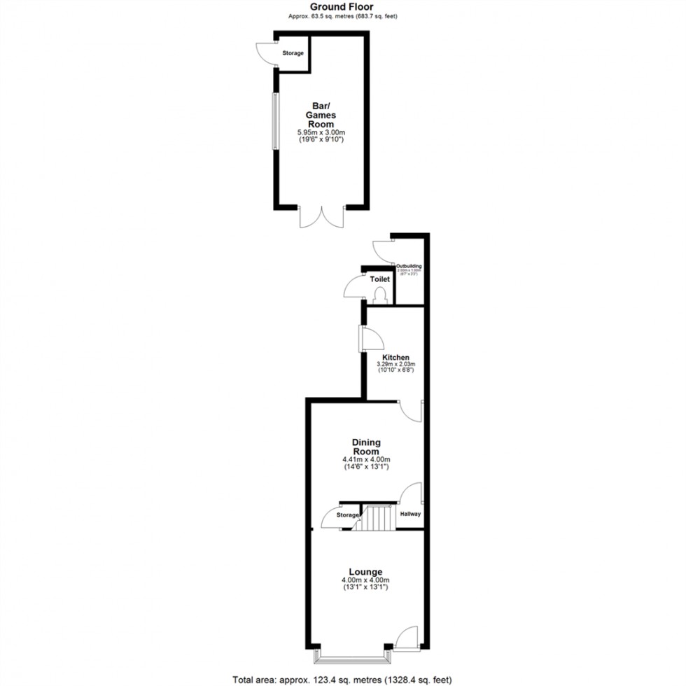 Floorplan for Volta Street, Selby