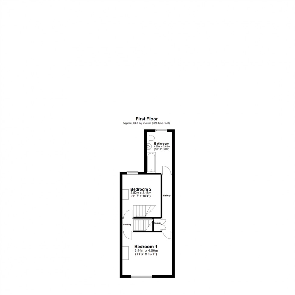 Floorplan for Volta Street, Selby