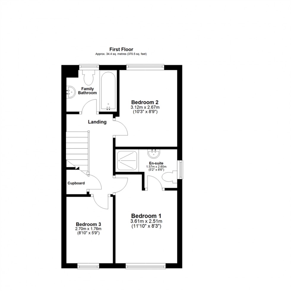 Floorplan for Chestnut Green, Monk Fryston