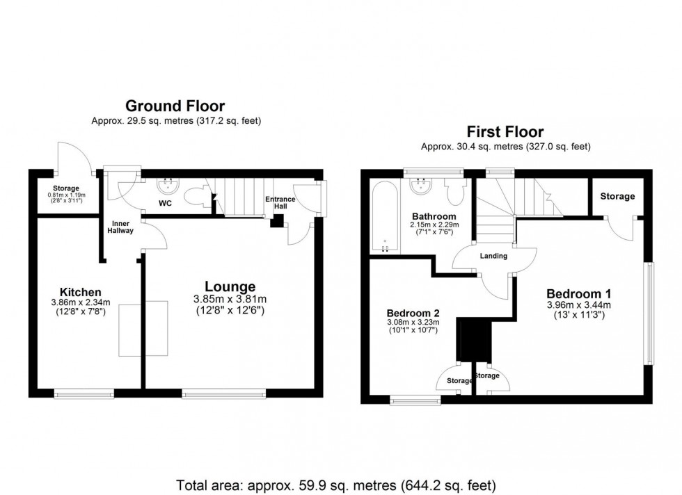 Floorplan for Magazine Road, Barlby