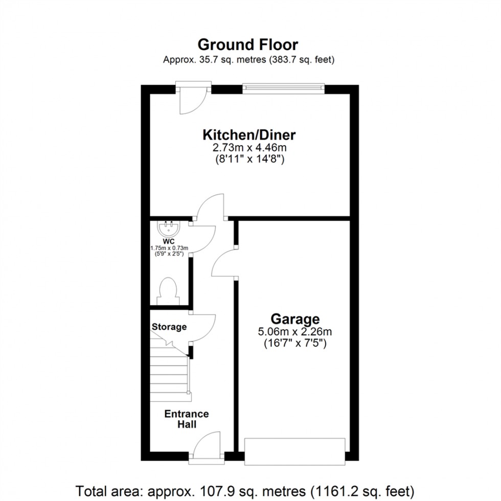 Floorplan for Abbots Court, Selby