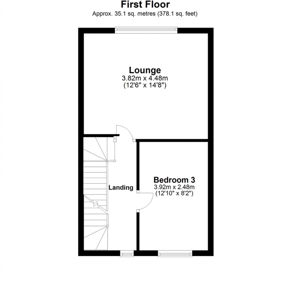 Floorplan for Abbots Court, Selby