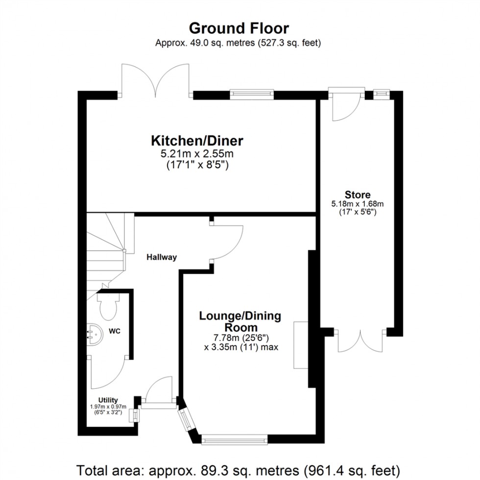 Floorplan for Olympia Crescent, Selby