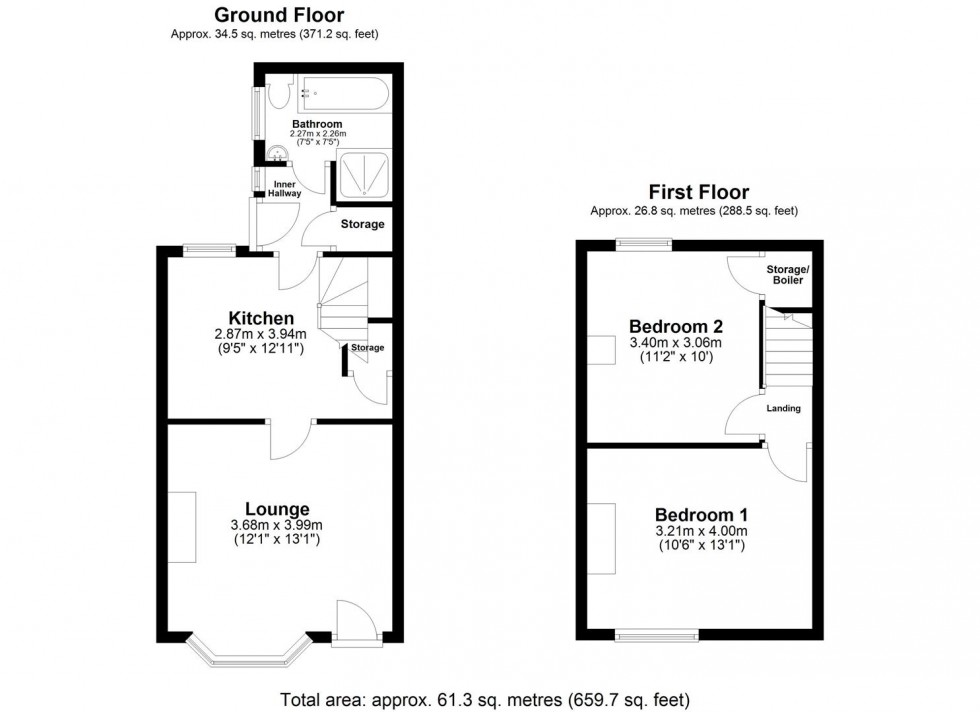 Floorplan for George Street, Selby
